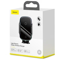 Baseus Car Mount 4,7-6,5" vezeték nélküli fekete autós Qi töltő és telefontartó (Újracsomagolt) Baseus Car Mount 4,7-6,5" vezeték nélküli fekete autós Qi töltő és telefontartó (Újracsomagolt)