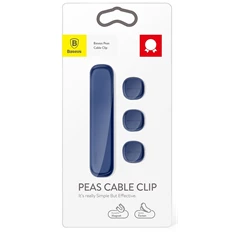 Baseus Clip Peas kék kábelrendező