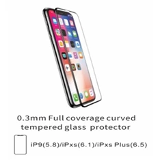 Baseus Full-coverage iPhone XR 6.1 fekete 0.3 mm edzettüveg kijelzővédő fólia