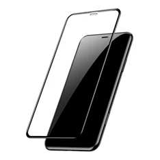 Baseus Full-coverage iPhone XR 6.1 fekete 0.3 mm edzettüveg kijelzővédő fólia
