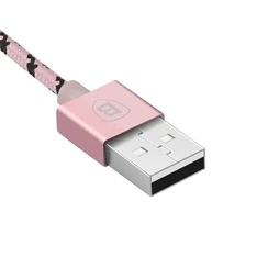 Baseus Insnap Series 3A 1m rose gold USB töltőkábel (csatlakozó nélkül)