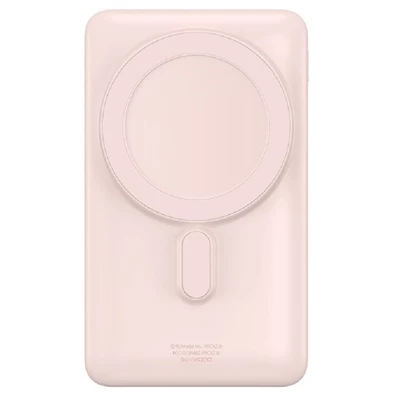 Baseus P10059001413-00 Magnetic Mini Air 10000mAh 20W rózsaszín power bank