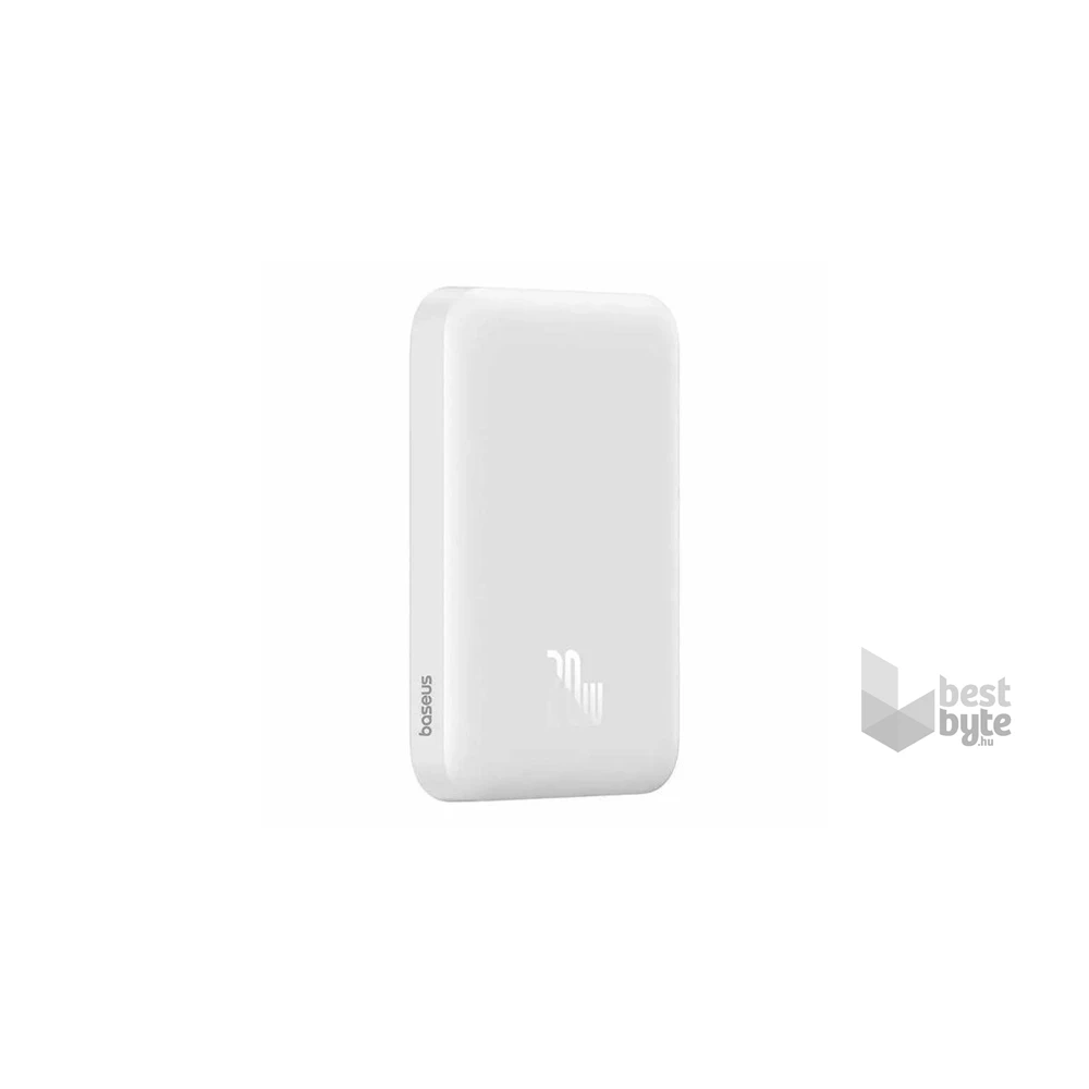 Baseus P10059002223-00 Magnetic Mini 6000mAh 20W MagSafe fehér power bank