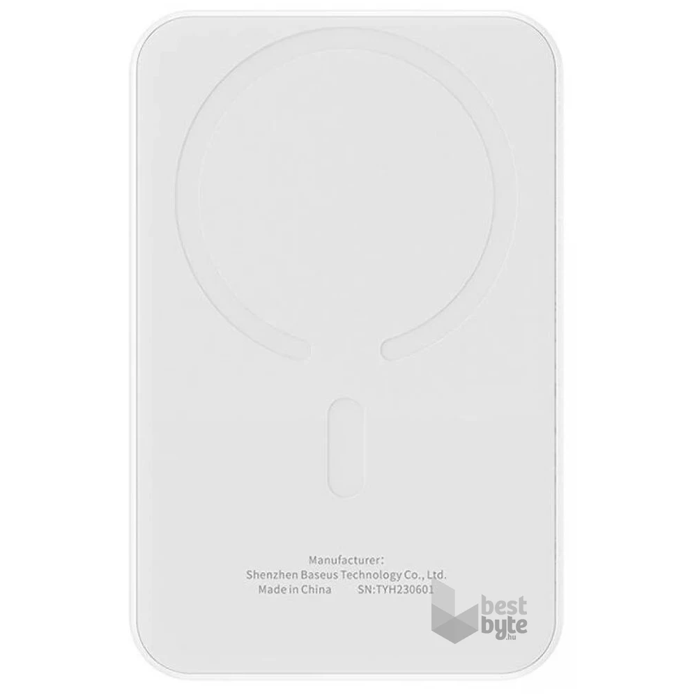 Baseus P10068306213-00 Compact Type-C Edition 5000mAh 20W fehér power bank