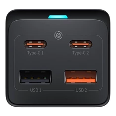 Baseus PSZM000901 GaN3 Pro 65W hálózati töltő