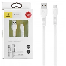 Baseus Tough Series 2A 1m fehér micro USB töltő és adatkábel