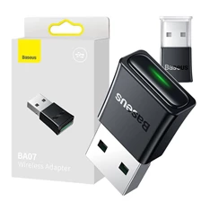 Baseus ZJBA010001 BA07 fekete vezeték nélküli adapter (Újracsomagolt) Baseus ZJBA010001 BA07 fekete vezeték nélküli adapter (Újracsomagolt)