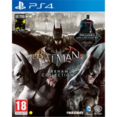 Batman: Arkham Collection PS4 játékszoftver