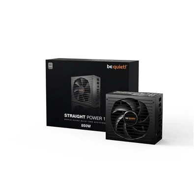 Be Quiet! 850W - STRAIGHT POWER 12 Platinum (80+ Platinum, ATX3.0, moduláris) fekete tápegység