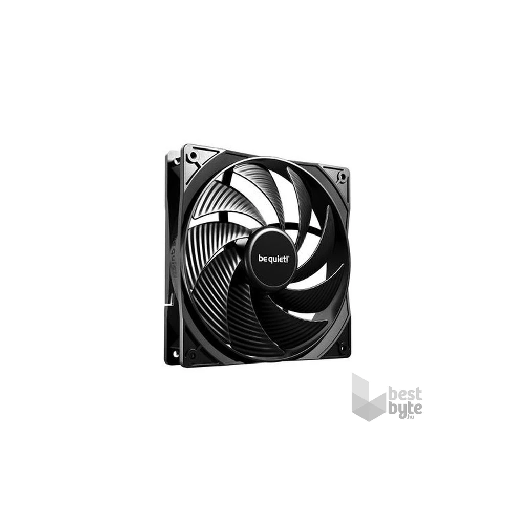 Be Quiet! Cooler 14cm - PURE WINGS 3 140mm PWM high-speed (1800rpm, 30,5dB, fekete)