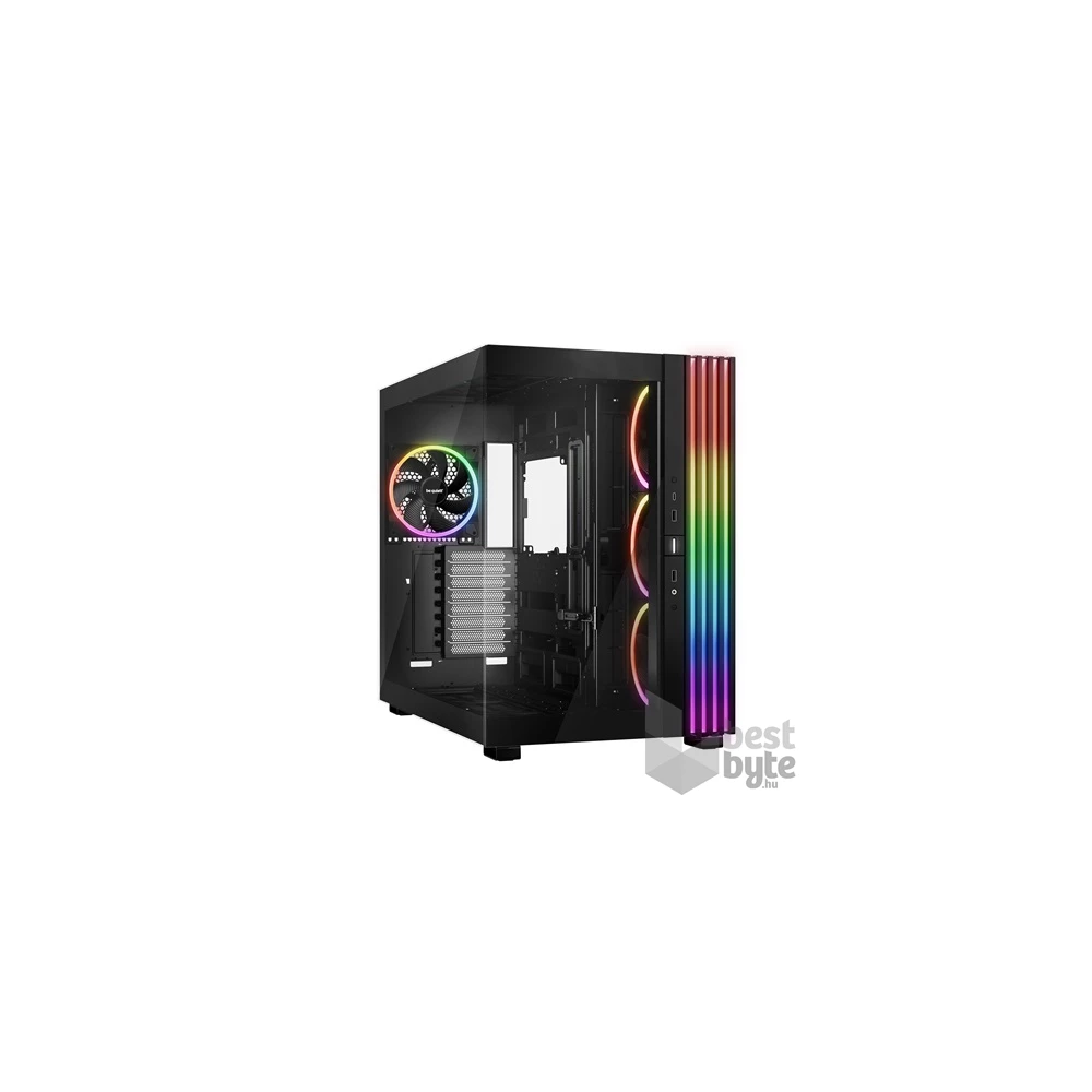 Be Quiet! LIGHT BASE 900 FX fekete (táp nélküli) ablakos ATX ház