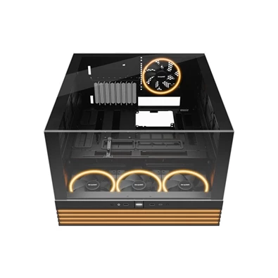 Be Quiet! LIGHT BASE 900 FX fekete (táp nélküli) ablakos ATX ház