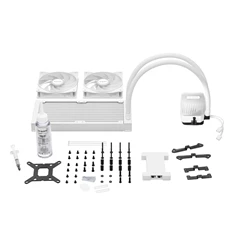 Be Quiet! LIGHT LOOP 2x120mm fehér vízhűtéses processzor hűtő