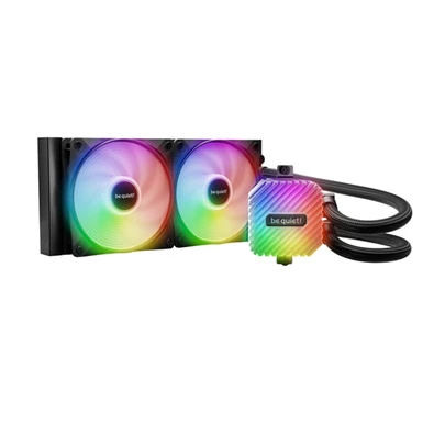 Be Quiet! LIGHT LOOP 2x120mm fekete vízhűtéses processzor hűtő