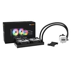Be Quiet! LIGHT LOOP 2x120mm fekete vízhűtéses processzor hűtő