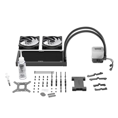 Be Quiet! LIGHT LOOP 2x120mm fekete vízhűtéses processzor hűtő