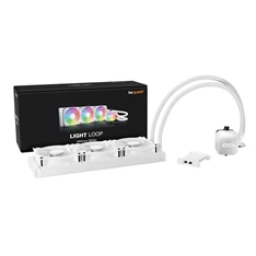 Be Quiet! LIGHT LOOP 3x120mm fehér vízhűtéses processzor hűtő