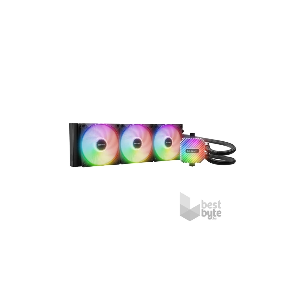 Be Quiet! LIGHT LOOP 3x120mm fekete vízhűtéses processzor hűtő