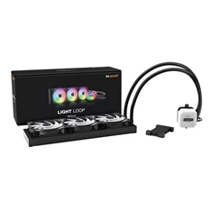 Be Quiet! LIGHT LOOP 3x120mm fekete vízhűtéses processzor hűtő