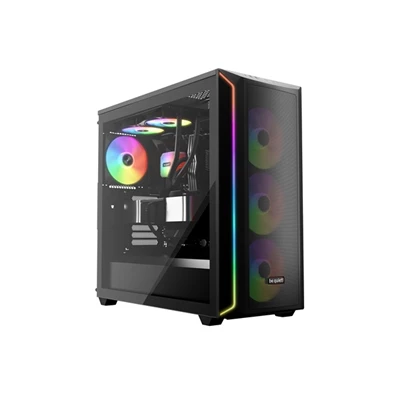 Be Quiet! LIGHT WINGS 3db 120mm PWM RGB fekete ventilátor
