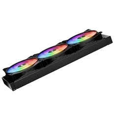Be Quiet! LIGHT WINGS 3db 120mm PWM RGB fekete ventilátor