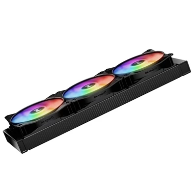 Be Quiet! LIGHT WINGS 3db 120mm PWM RGB fekete ventilátor