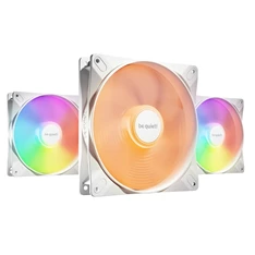 Be Quiet! LIGHT WINGS 3db 140mm PWM RGB fehér ventilátor