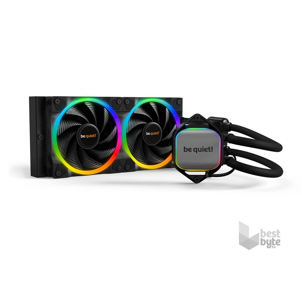 Be Quiet! PURE LOOP 2 FX 240mm 2x120mm ARGB vízhűtéses processzor hűtő