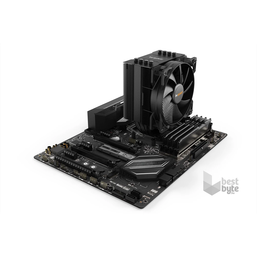 Be Quiet! PURE ROCK 2 Black 120mm processzor hűtő