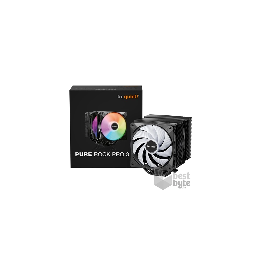 Be Quiet! PURE ROCK PRO 3 LX processzor hűtő