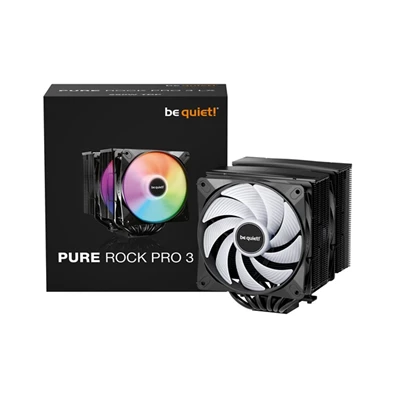 Be Quiet! PURE ROCK PRO 3 LX processzor hűtő