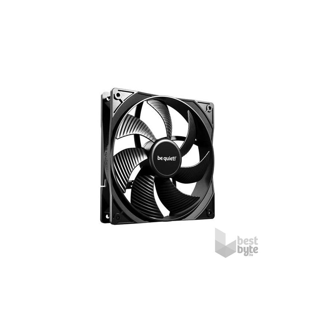 Be Quiet! PURE WINGS 3 PWM (1200rpm, 21,9dB) 140mm fekete ventilátor