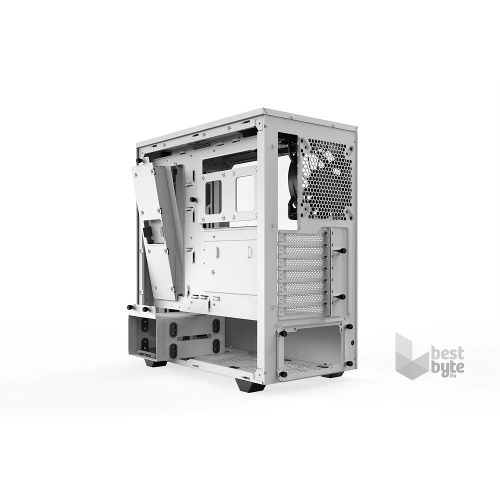 Be Quiet! Pure Base 500DX fehér (táp nélküli) ablakos ATX ház