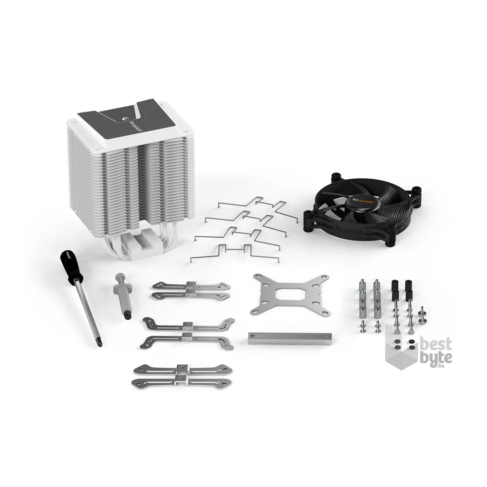 Be Quiet! SHADOW ROCK 3 White fehér processzor hűtő