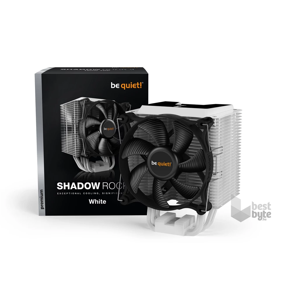 Be Quiet! SHADOW ROCK 3 White fehér processzor hűtő