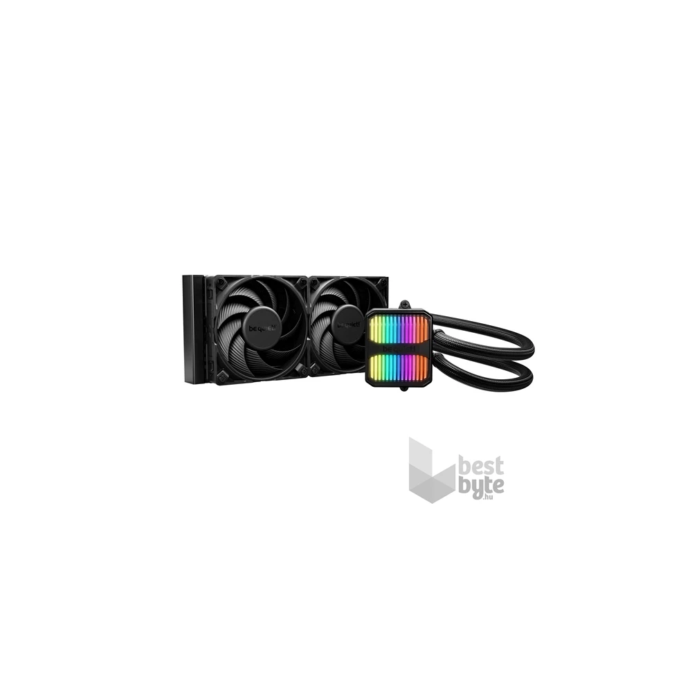 Be Quiet! SILENT LOOP 3 2x120mm fekete vízhűtéses processzor hűtő