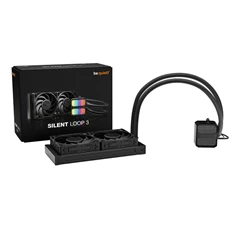 Be Quiet! SILENT LOOP 3 2x120mm fekete vízhűtéses processzor hűtő