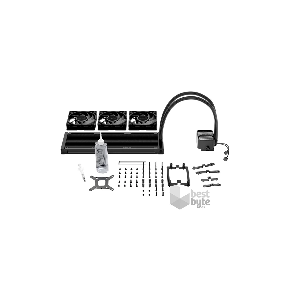 Be Quiet! SILENT LOOP 3 3x120mm fekete vízhűtéses processzor hűtő
