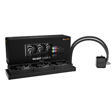 Be Quiet! SILENT LOOP 3 3x140mm fekete vízhűtéses processzor hűtő