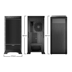 Be Quiet! Számítógépház - Dark Base Pro 901 (EATX, fekete)