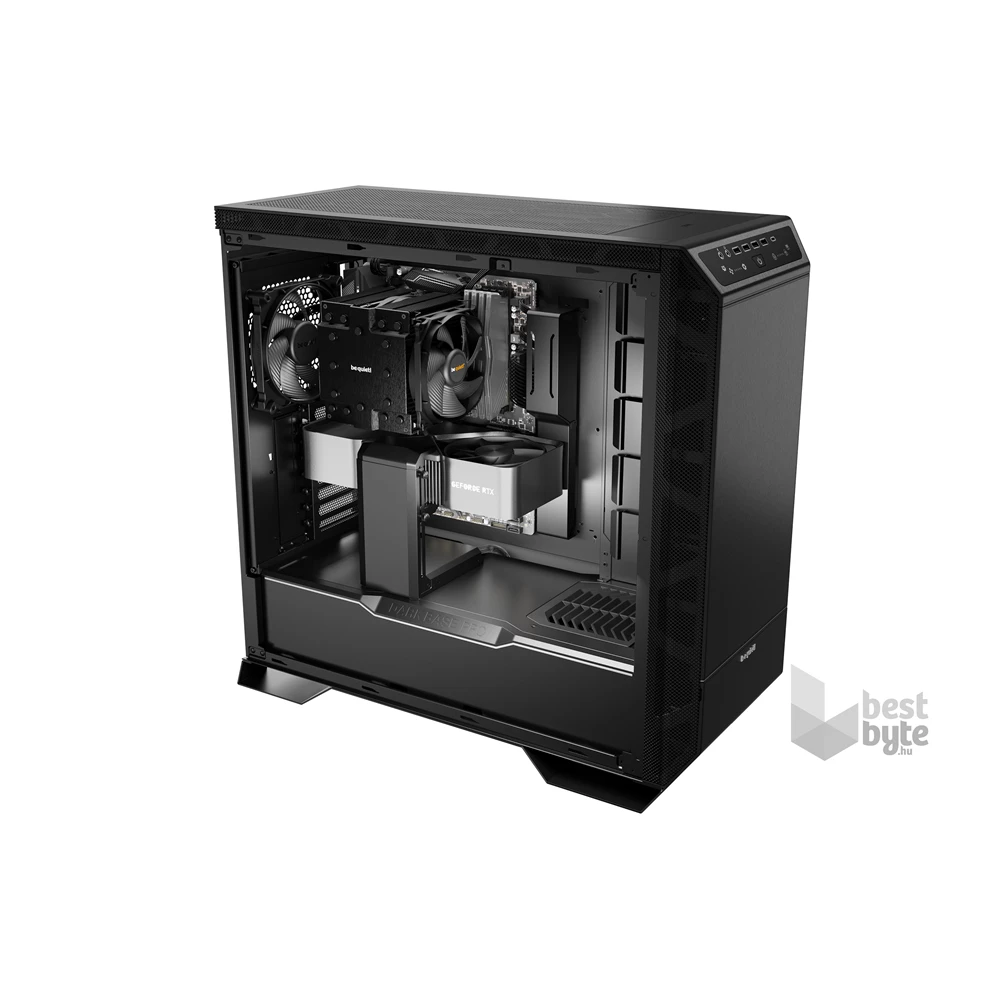 Be Quiet! Számítógépház - Dark Base Pro 901 (EATX, fekete)