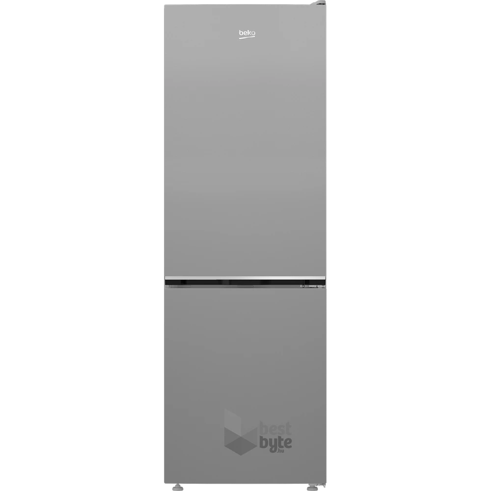Beko B1RCNA344S ezüst, alulfagyasztós, Hűtő:209L, Fagyasztó:92L, No frost hűtőszekrény