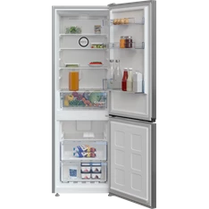 Beko B1RCNA344S inox alulfagyasztós hűtőszekrény