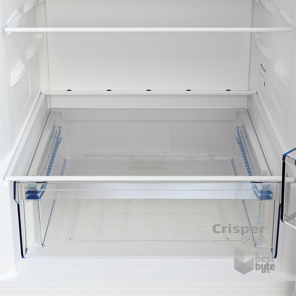Beko B1RCNA344S ezüst, alulfagyasztós, Hűtő:209L, Fagyasztó:92L, No frost hűtőszekrény