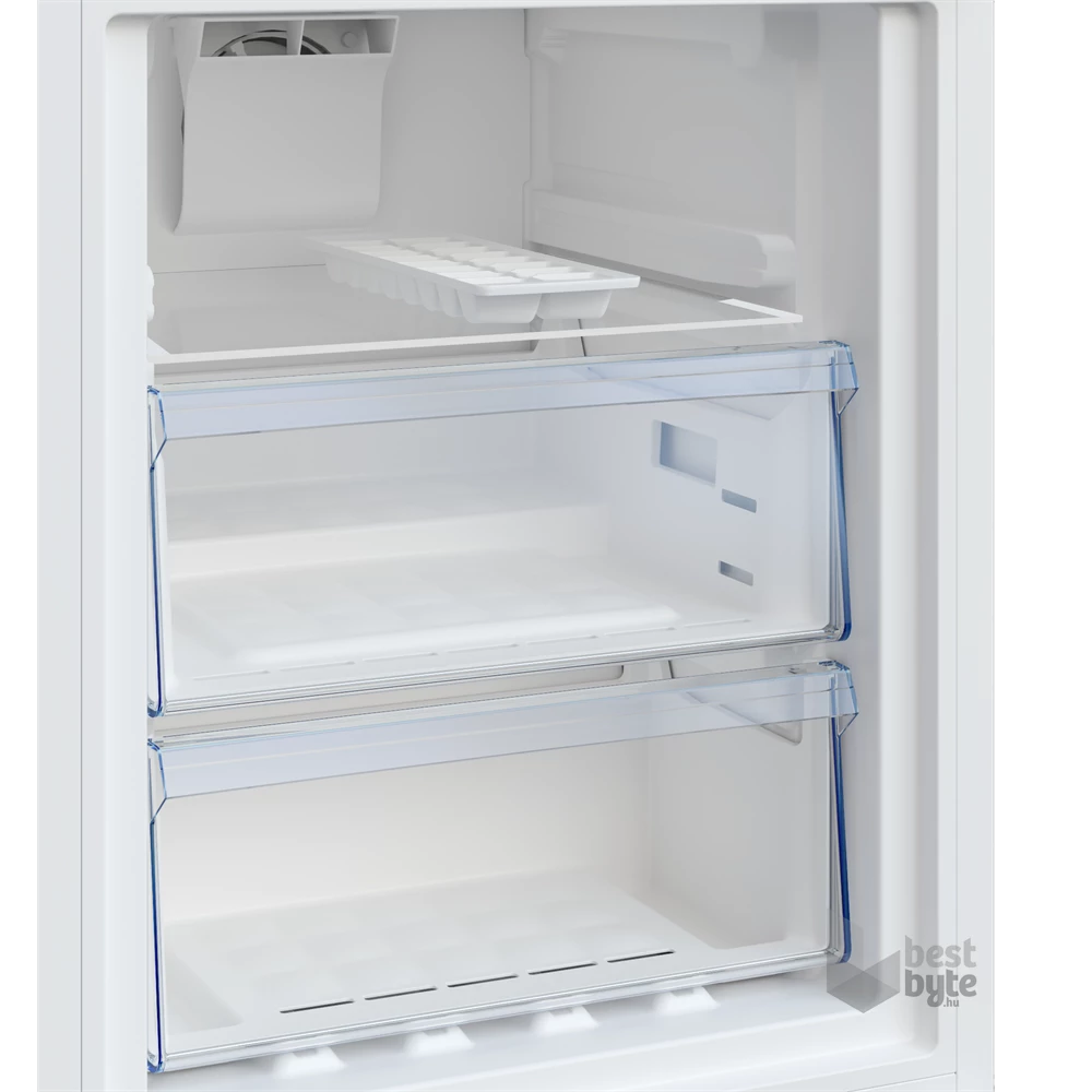 Beko B1RCNA344S ezüst, alulfagyasztós, Hűtő:209L, Fagyasztó:92L, No frost hűtőszekrény