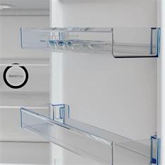 Beko B1RCNA344S inox alulfagyasztós hűtőszekrény