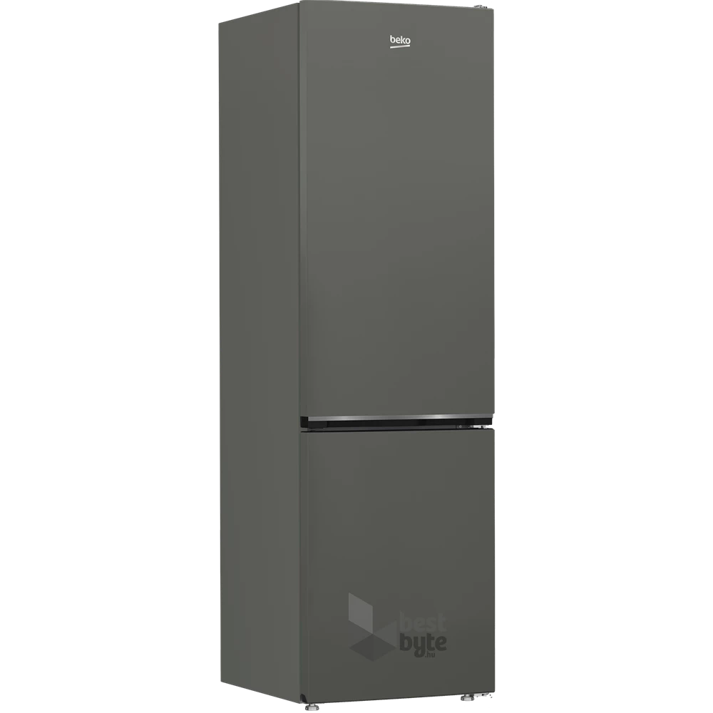 Beko B1RCNA404G titánszürke, alulfagyasztós, Hűtő:249L, Fagyasztó:106L, No frost hűtőszekrény