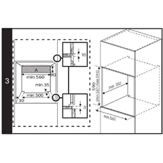 Beko BBIE12300XD beépíthető inox sütő