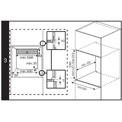 Beko BBIE12300XD beépíthető inox sütő