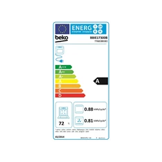 Beko BBIE17300B fekete, beépíthető, sütőtér: 72L, légkeverés, sütő